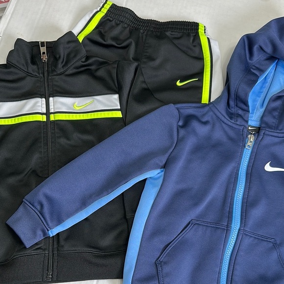 Nike 24 Months Baby Bundle 1 Outfit and 1 Full Zip Hooded Track Jacket - Picture 1 of 11